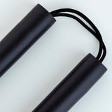 Black Foam Safety Cord Nunchaku pair